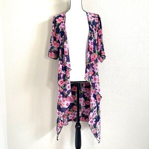 LuLaRoe Floral Shirley Kimono